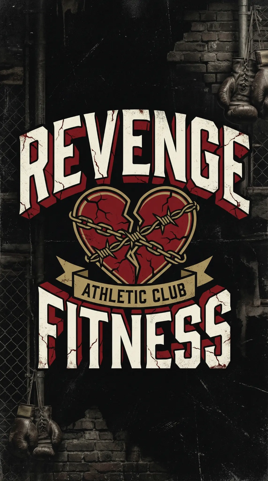 Revenge Fitness Typography