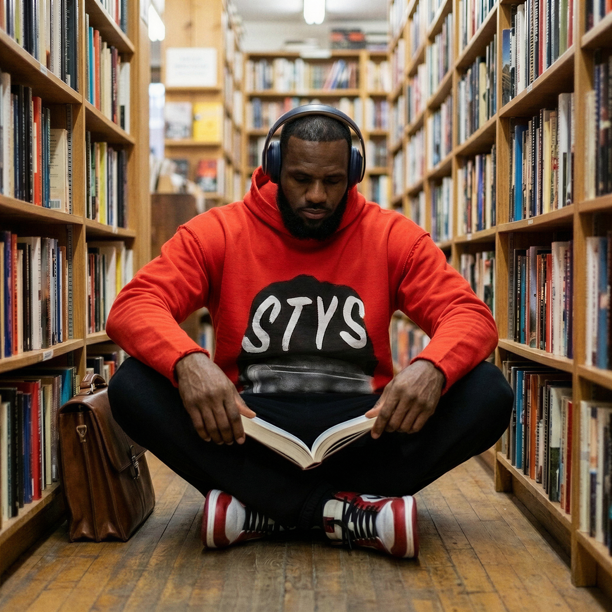 LeBron Library Concept